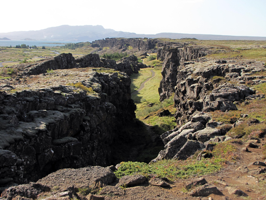 Die Erdspalte von Pingvellir