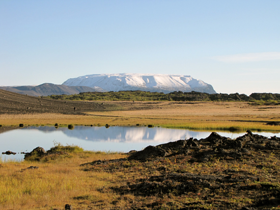 der Vulkans Hverfjall