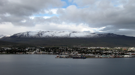 Panorama von Akureyri