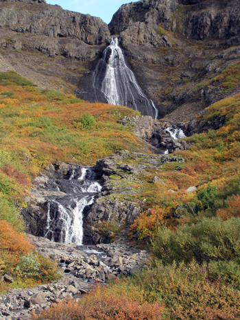 Wasserfall unterwegs