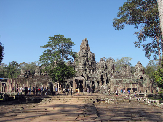 Hauptbereich von Anglor Thom: der Bayon