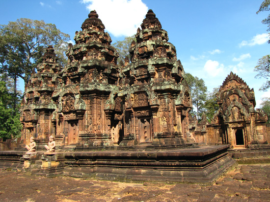 filigrane Tempel von Banteay Srei