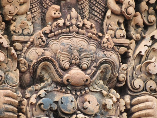 Fresken im Banteay Srei