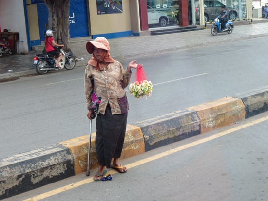 Straenhndler in Phnom Penh