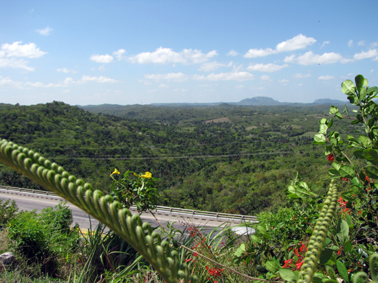 Ausblick am Halt unterwegs