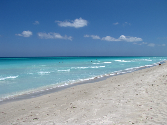 türkisfarbenes Wasser in Varadero