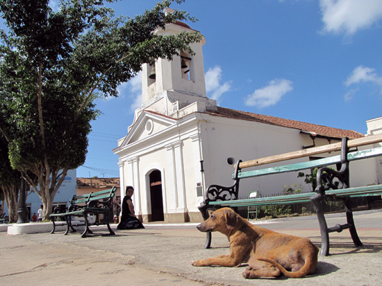 Park Cespedes in Trinidad