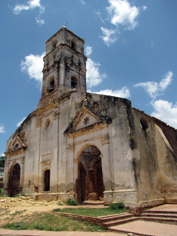 verfallene Kirche Santa Ana