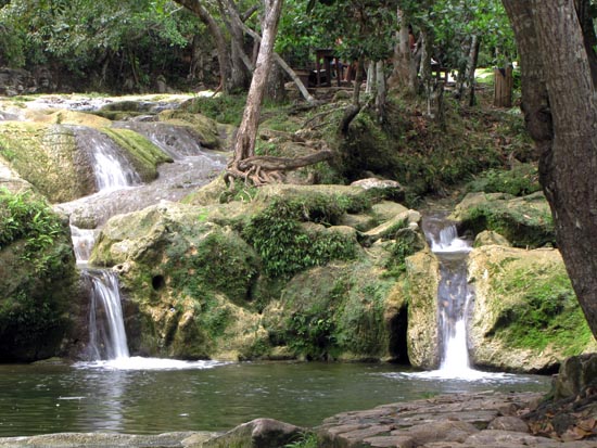 Fluss Juan Jose bei Las Terrazas