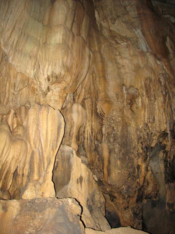 Tropfsteine in der Höhle