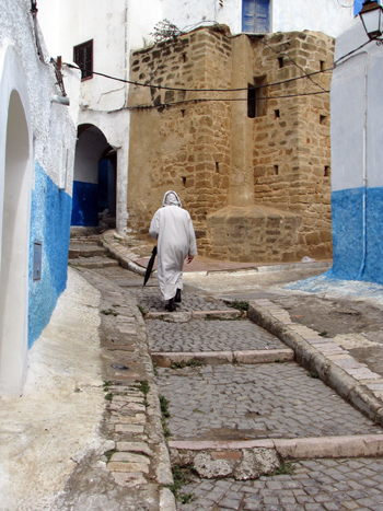 Gasse in der Kashba Oudaias