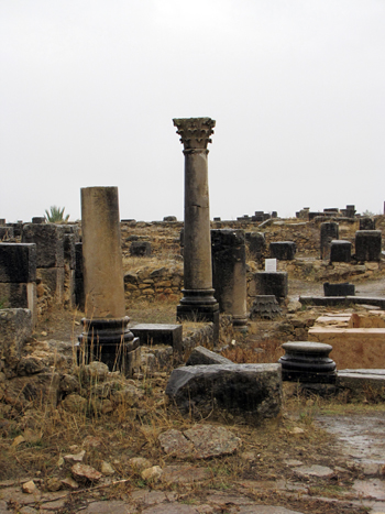 Säulen der alten Römer