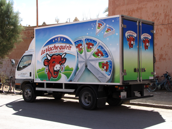 La Vache qui rit LKW