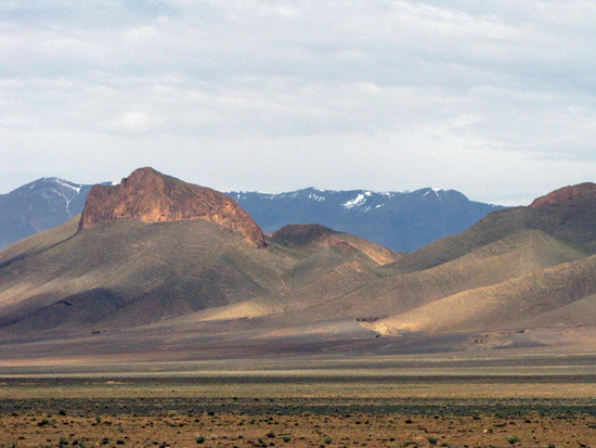 Landschaft auf dem Weg nach Erfoud