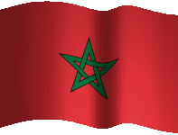 Flagge Marokko