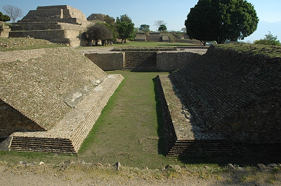 Ballspielplatz in Monte Alban