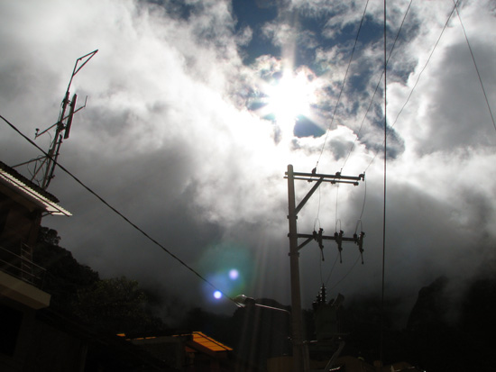 Morgenstimmung in Aguas Calientes