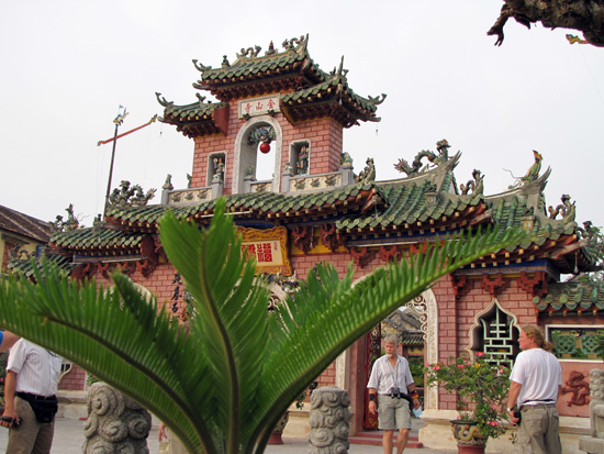 Eingang der Diem Thiam Quan Pagode